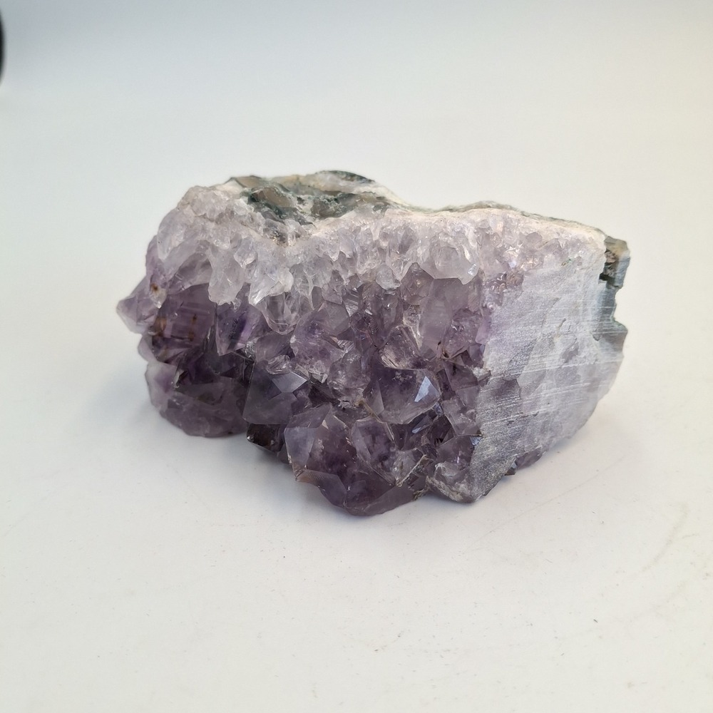 Amethyst Crystal Cluster Raw Druzy Geode Specimen Desk Decor Paperweight 2.5"